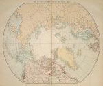 North Pole region, large map, 1887