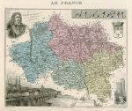 France, dpartement de Allier, 1884