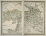 Turkey in Asia, on 2 sheets, 1827