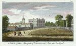 London, Marquis of Caernarvon's Seat at Southgate, about 1800