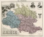 France, dpartement de Ariege, 1884
