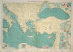 Eastern Mediterranean Sea, large chart, 1920