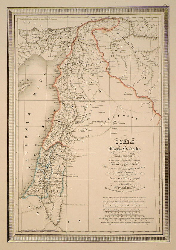 Ancient Syria & Palestine, 1827