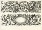 French decorative composition after LePautre, 17th century / 1870