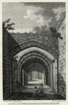 Hampshire, Porchester Castle Gate, 1785