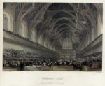 London, Westminster Hall, 1845
