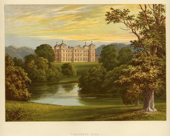 Norfolk, Kimberley Hall, 1880