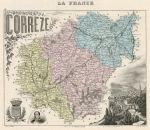 France, Correze, 1884