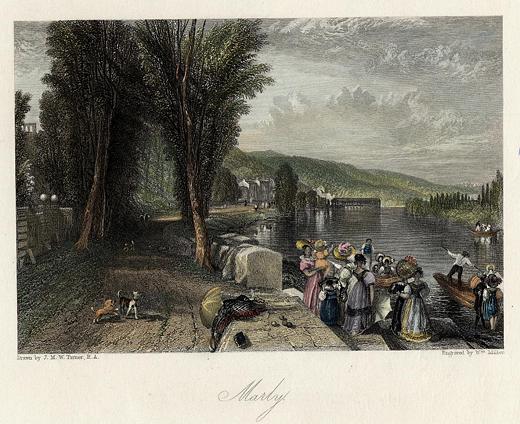France, Marly, Keepsake, 1832
