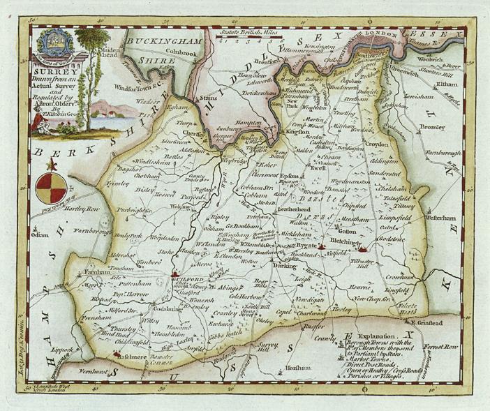Surrey, Kitchin/Hogg, 1786
