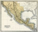 Mexico & Guatimala with Texas, about 1850