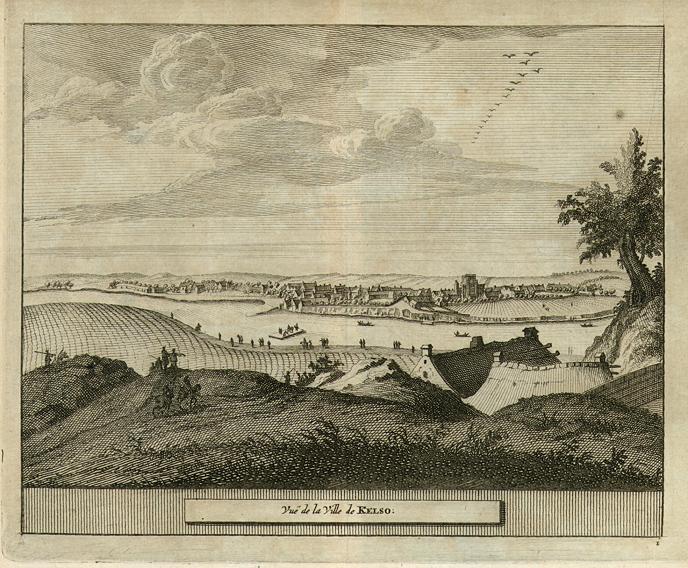 Scotland, Kelso, Van der Aa, 1707