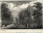 Gloucestershire, Cheltenham, Old Well Walk, 1840