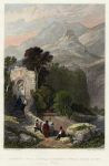 Italy, Tivoli, Convent of Santo Cosinato, 1846
