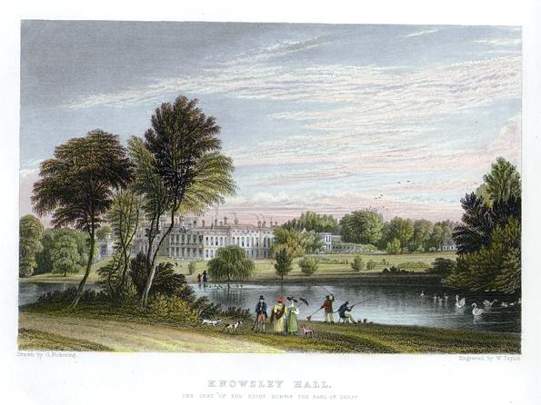 Lancashire, Knowsley Hall, 1846