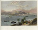 Serbia, Belgrade view, 1870