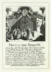 Mary & Ann Hogarth trade advert, Hogarth, 1810