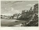 Monmouthshire, Chepstow Castle after Sandby, 1779