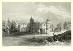 Warwickshire, Charlecote, Hulme lithotint, 1845