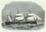 Iron-Clad fleet - 'Defence' with 18 guns, 1862