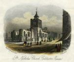 Essex, Colchester, St. Nicholas Church, small print, 1864
