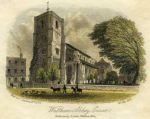 Essex, Waltham Abbey, small print, 1858