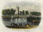 Middlesex, Staines Church, small print, 1859