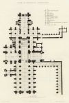 Hereford Cathedral plan, 1836