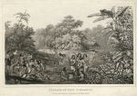 Brasil, Village of the Coroados, 1824