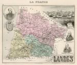 France, Landes, 1884