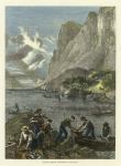 USA, Shad Fishing on the Hudson, 1875