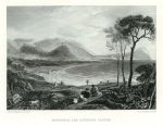 Somerset, Minehead & Dunster Castle, after Turner, 1855