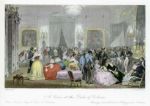 France, Paris, Soiree at Duke of Orleans, 1844