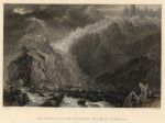 Switzerland, Source of Arveiron, Valley of Chamouni, 1836