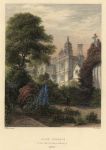 Cambridge, Caius College from the Fellows Gardens, 1841 / 1897