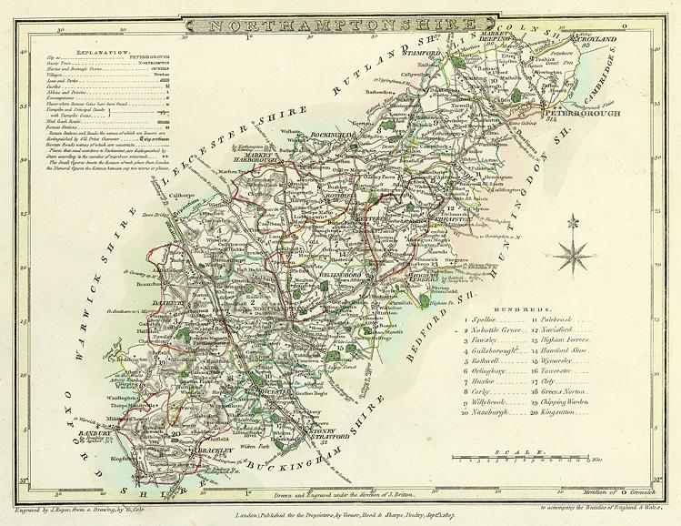 Northamptonshire, 1808