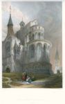 Germany, Cologne, the Church of St.Maria, 1834