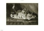 Raisins (still life), by A.Marzo, 1898