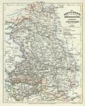 Germany, Jagst-Kreis and Donau-Kreises, Wurtemberg, 1860