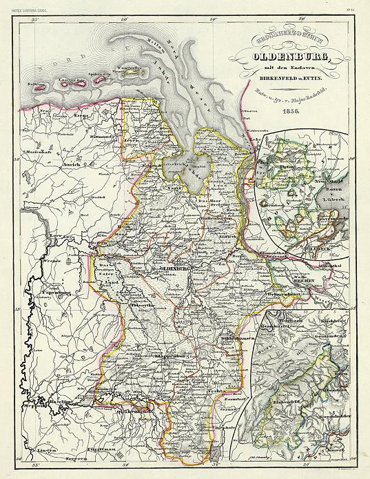 Germany, Oldenburg, 1860