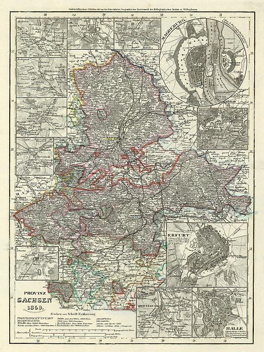 Germany, Saxony, 1860
