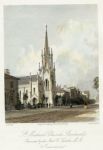 London, Lambeth, St.Michael's Church in Stockwell, 1850