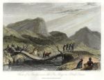 Africa, Bridge in Senegal, 1849