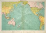 The Pacific Ocean, large chart, 1920