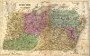 USA, Central States, 1843
