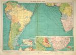 South Atlantic Ocean, large chart, 1920