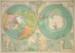 Polar Regions, sea chart, 1920