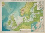 North Sea & Baltic - Cables & Wireless Stations chart, 1920