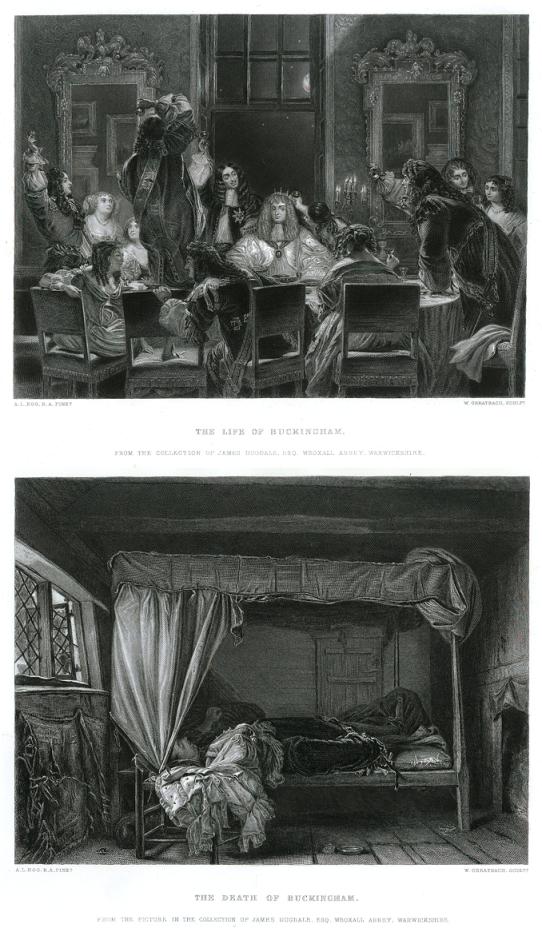 Life & Death of Buckingham, published about 1855
