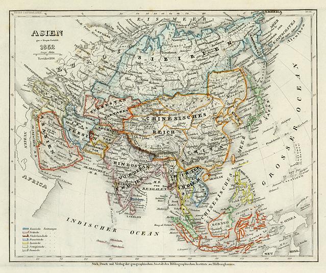 Asia, 1860